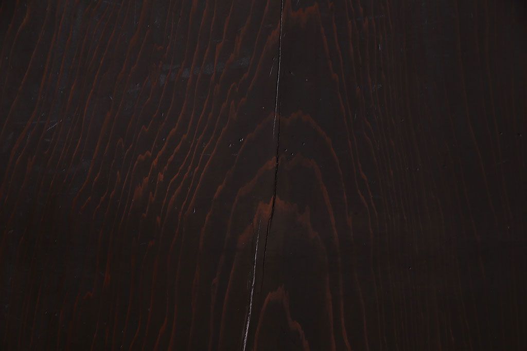 【商談品】古民具　古さを感じる木の質感　明治期の板戸(引き戸、建具)3枚組