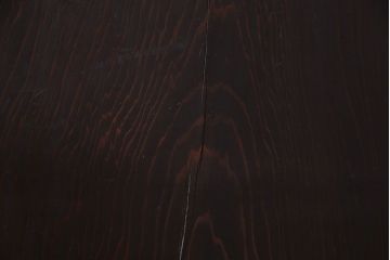 【商談品】古民具　古さを感じる木の質感　明治期の板戸(引き戸、建具)3枚組