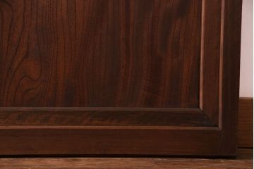 和製アンティーク　明るい和の空間を演出する上品なガラス戸(引き戸、建具)4枚組