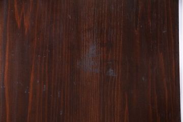 大正ロマン　漆塗りで上質な幅広ガラス帯戸(引き戸、ガラス戸)2枚セット