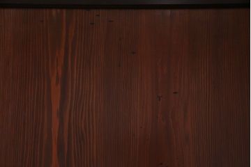 大正ロマン　漆塗りで上質な幅広ガラス帯戸(引き戸、ガラス戸)2枚セット