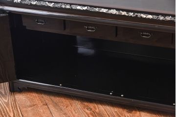 中古　ゴージャスな螺鈿ローボード(サイドボード、チェスト、飾り台)