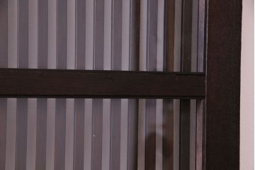 和製アンティーク　金具がアクセントのモダンな蔵戸(引き戸、建具、玄関戸)