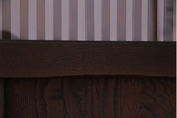 和製アンティーク　金具がアクセントのモダンな蔵戸(引き戸、建具、玄関戸)