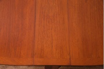 ヴィンテージ家具　イギリスビンテージ　nathan(ネイサン)　コンパクトに置いておける大きなバタフライテーブル(エクステンションテーブル、ダイニングテーブル)