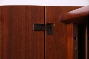 ヴィンテージ家具　イギリスビンテージ　nathan(ネイサン)　コンパクトに置いておける大きなバタフライテーブル(エクステンションテーブル、ダイニングテーブル)