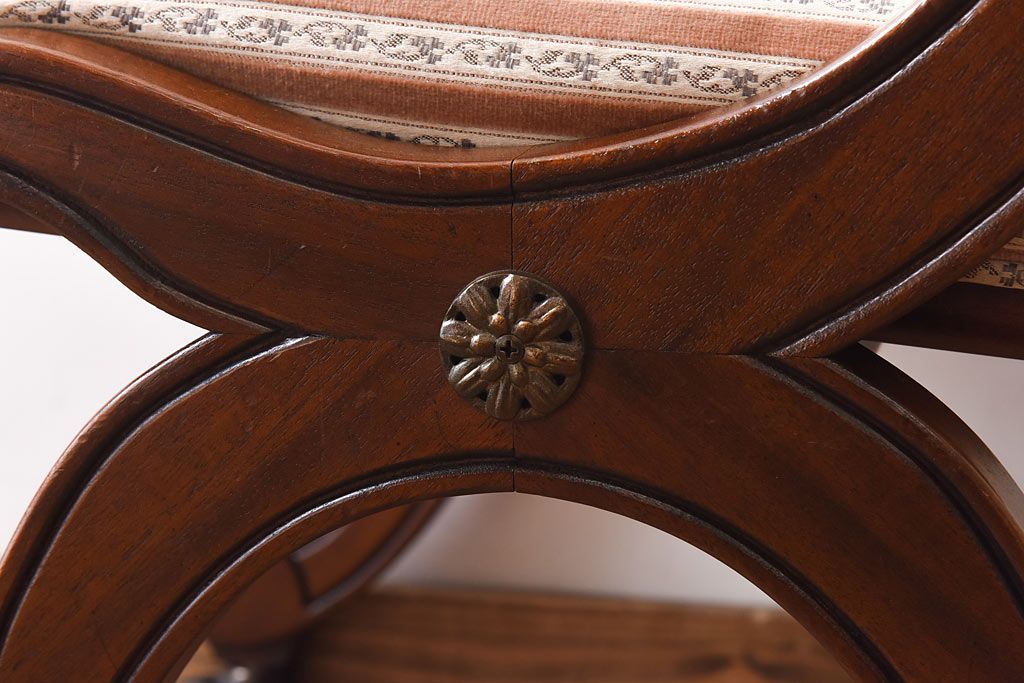 中古　DREXEL HERITAGE(ドレクセルヘリテイジ)　ESPERANTO(エスペラント)　キャスター付きサイドチェア(定価約20万円)(1)