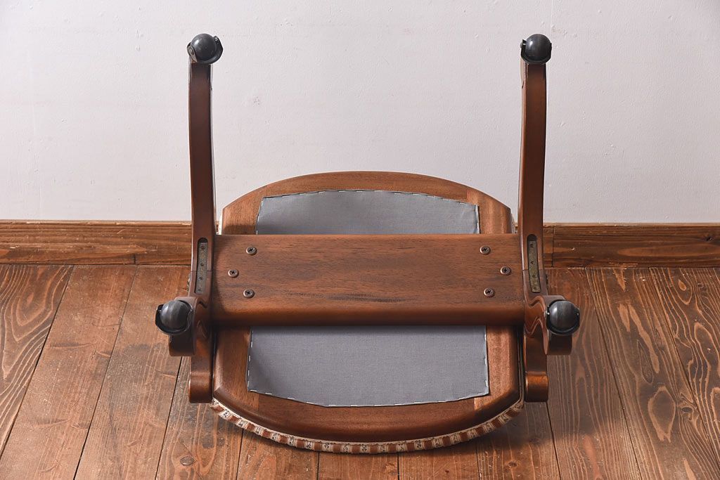 中古　DREXEL HERITAGE(ドレクセルヘリテイジ)　ESPERANTO(エスペラント)　キャスター付きサイドチェア(定価約20万円)(1)