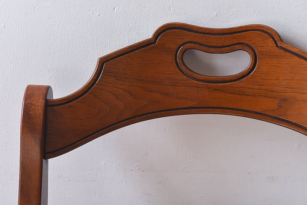 中古　DREXEL HERITAGE(ドレクセルヘリテイジ)　ESPERANTO(エスペラント)　キャスター付きサイドチェア(定価約20万円)(2)