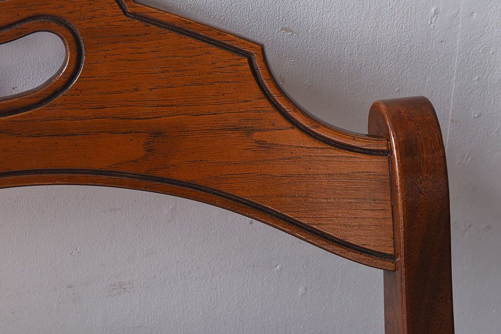 中古　DREXEL HERITAGE(ドレクセルヘリテイジ)　ESPERANTO(エスペラント)　キャスター付きサイドチェア(定価約20万円)(2)