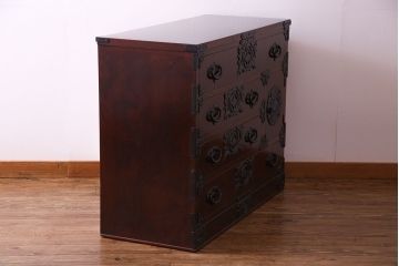 【O様ご成約】中古　岩谷堂箪笥桜木作伝統箪笥105整理箪笥