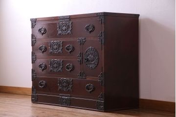 【O様ご成約】中古　岩谷堂箪笥桜木作伝統箪笥105整理箪笥