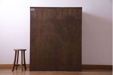 中古 伝統民芸家具 岩谷堂箪笥　高級感ある存在感の杢目と金具が魅力的な整理箪笥(衣装箪笥、引き出し)(定価約50万円)