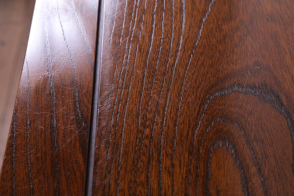 ビンテージ家具　ビンテージ　国産手造り　木肌のあたたかみが魅力のケヤキ製車箪笥(帳場箪笥、戸棚)