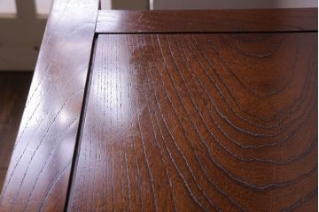 ビンテージ家具　ビンテージ　国産手造り　木肌のあたたかみが魅力のケヤキ製車箪笥(帳場箪笥、戸棚)