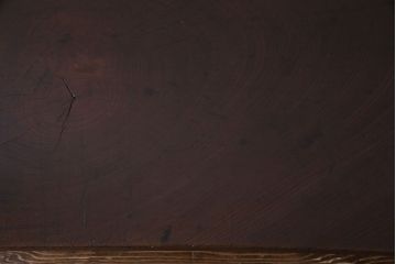 アンティーク家具　和製アンティーク　大胆な杢目が目を引く総ケヤキ材の文机(センターテーブル)