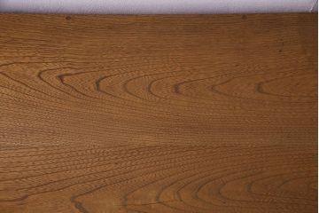 レトロ家具　昭和レトロ　明るい色味が魅力!栓材製の小振りな文机(センターテーブル)