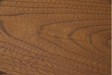 レトロ家具　昭和レトロ　明るい色味が魅力!栓材製の小振りな文机(センターテーブル)