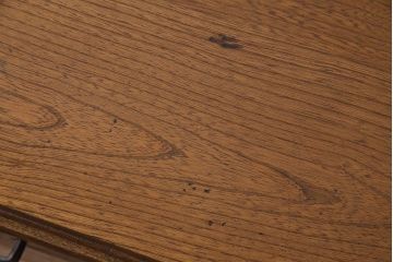 レトロ家具　昭和レトロ　明るい色味が魅力!栓材製の小振りな文机(センターテーブル)