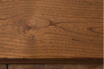 レトロ家具　昭和レトロ　明るい色味が魅力!栓材製の小振りな文机(センターテーブル)