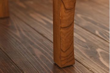 レトロ家具　昭和レトロ　栓材　温もりを感じる丸ちゃぶ台(座卓、ローテーブル)