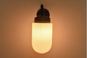 ビンテージ　柔らかなムード漂うブラケットライト(壁掛け照明、ウォールランプ)