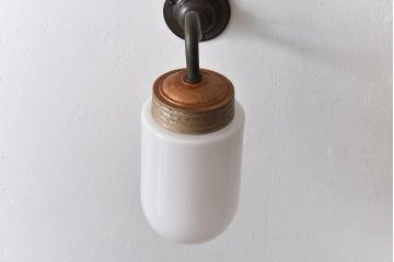 ビンテージ　柔らかなムード漂うブラケットライト(壁掛け照明、ウォールランプ)