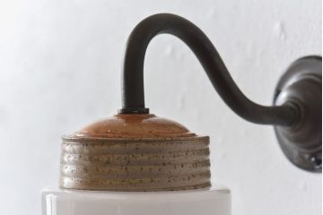 ビンテージ　柔らかなムード漂うブラケットライト(壁掛け照明、ウォールランプ)