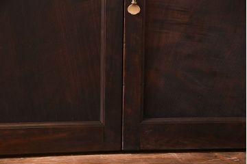 異なるガラスの組み合わせが味わい深い格子戸(引き戸、ガラス戸)4枚セット