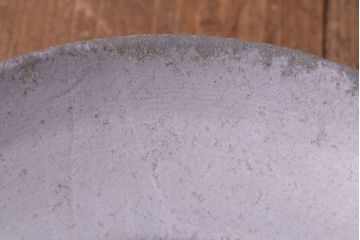 ビンテージ　古びた風合いが渋いアルミシェードのペンダントライト(天井照明、吊り下げ照明)