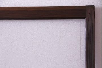 昭和レトロ　味わいのある風合いが魅力のガラス戸(引き戸、建具)2枚セット