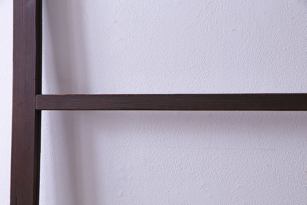 昭和レトロ　味わいのある風合いが魅力のガラス戸(引き戸、建具)2枚セット