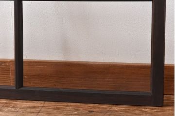 大正ロマン　シンプルな作りが魅力のガラス戸(窓)