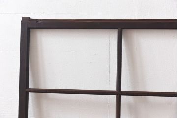 大正ロマン　シンプルな作りが魅力のガラス戸(窓)