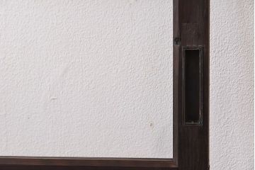 大正ロマン　シンプルな作りが魅力のガラス戸(窓)