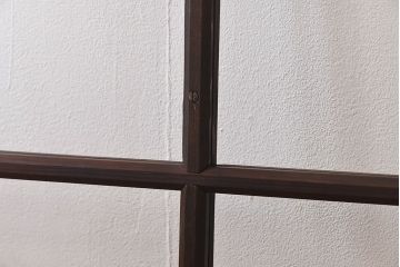 大正ロマン　シンプルな作りが魅力のガラス戸(窓)