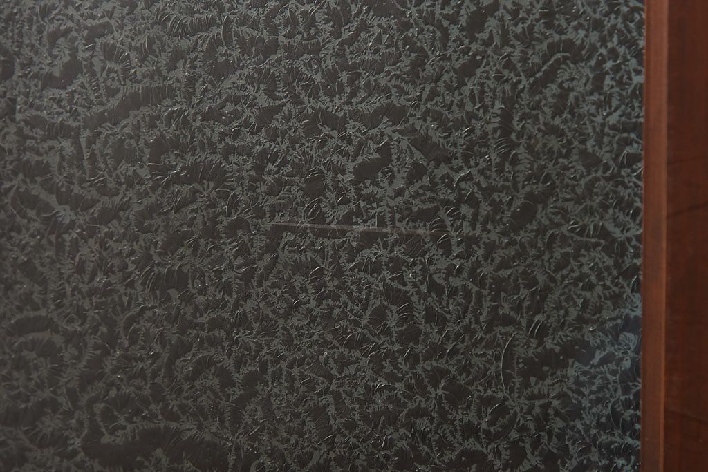 【I様ご成約済】昭和レトロ　ガラスの組み合わせが素敵な窓(ガラス戸、引き戸)2枚セット