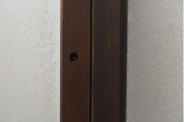 【I様ご成約済】昭和レトロ　ガラスの組み合わせが素敵な窓(ガラス戸、引き戸)2枚セット