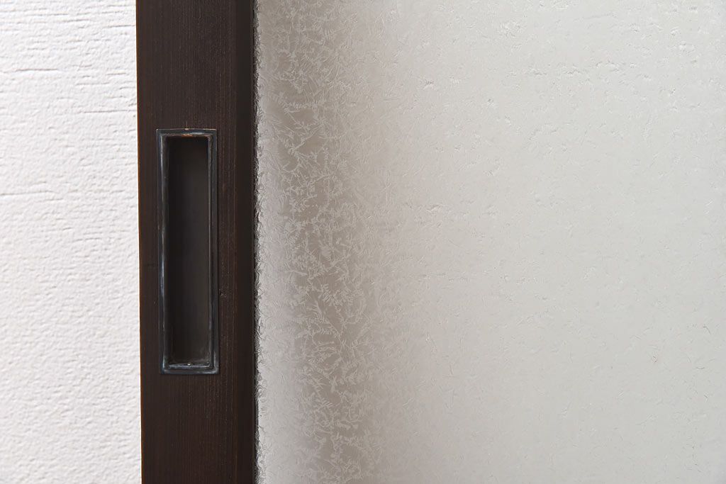 【I様ご成約済】昭和レトロ　ガラスの組み合わせが素敵な窓(ガラス戸、引き戸)2枚セット