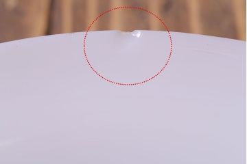 昭和レトロ　清潔感のある白ガラスが魅力のシンプルなペンダントライト(天井照明、吊り下げ照明)