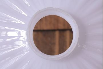 昭和レトロ　モダンなダイヤ柄が目を引くペンダントライト(天井照明、吊り下げ照明)