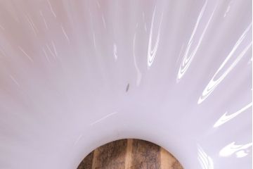 昭和レトロ　モダンなダイヤ柄が目を引くペンダントライト(天井照明、吊り下げ照明)