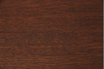 レトロ家具　昭和レトロ　ナラ材・ブナ材　味わいのある木味が魅力の薄型の平机(コンソールテーブル、サイドテーブル)(3)