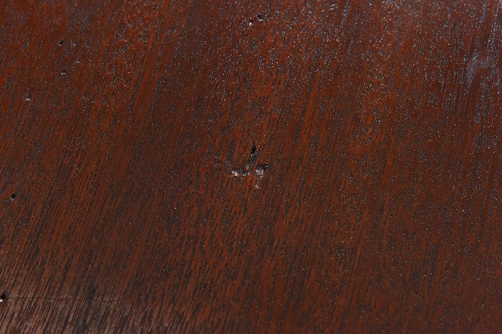 アンティーク家具　昭和中期　インダストリアルな鉄脚ダイニングテーブル(作業台)