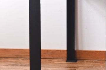 アンティーク家具　昭和中期　インダストリアルな鉄脚ダイニングテーブル(作業台)