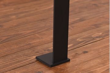 アンティーク家具　昭和中期　インダストリアルな鉄脚ダイニングテーブル(作業台)