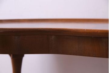 ヴィンテージ家具　イギリスビンテージ　大胆な杢目づかいが美しいローテーブル(リビングテーブル、センターテーブル、サイドテーブル)