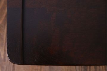 中古美品　北海道民芸家具　HM686 シンプルな小振りのチェア(ダイニングチェア、椅子、板座チェア)(定価約6万円)