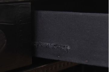 中古　イギリス家具　HALO(ハロ)　SLAB(スラブ) ビッグクロコネロ　コーヒーテーブル(定価約20万円)