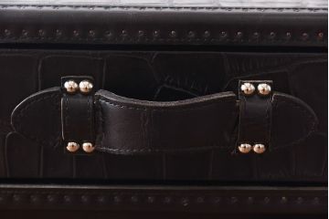 中古　イギリス家具　HALO(ハロ)　SLAB(スラブ) ビッグクロコネロ　コーヒーテーブル(定価約20万円)